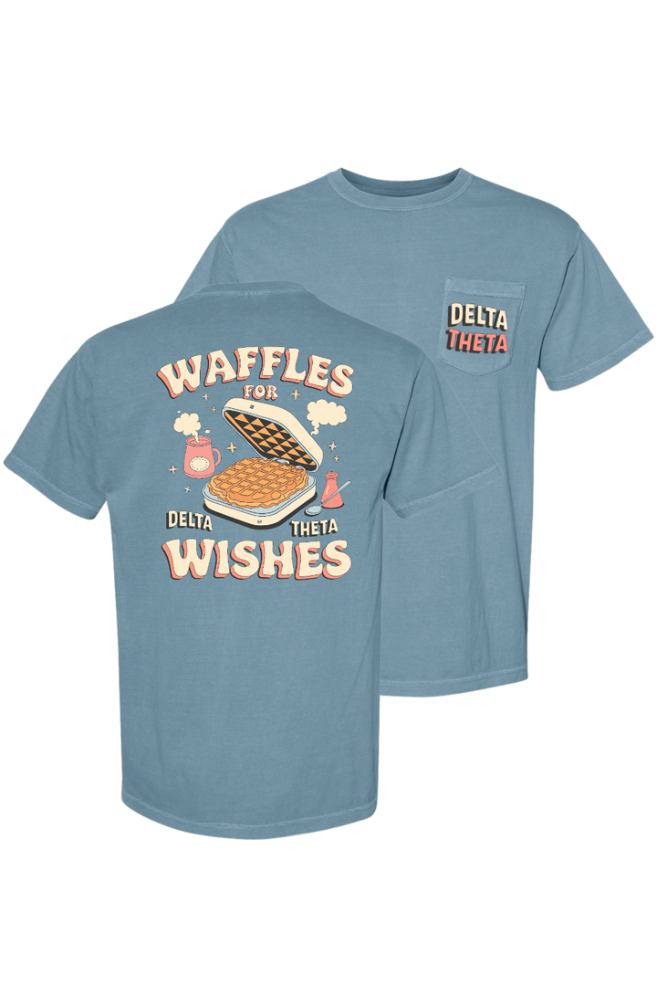 Custom Waffle For Delta Theta Wishes