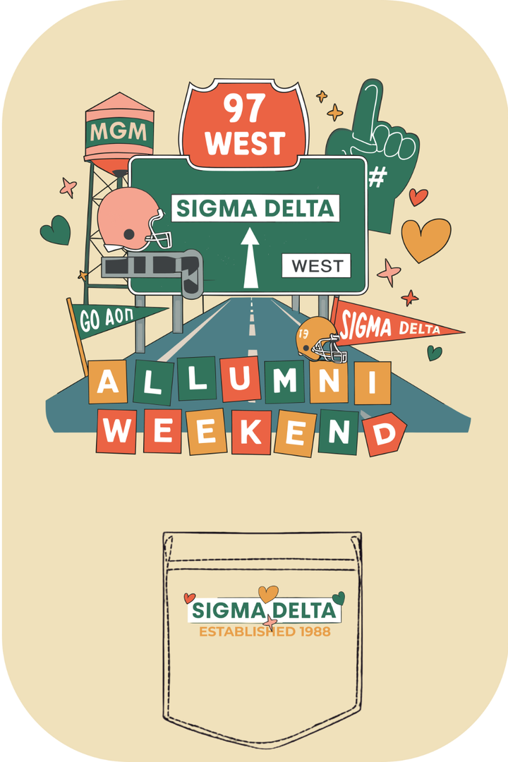 Custom Sigma Delta Alumni Weekend