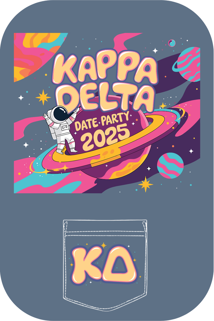 Custom Kappa Delta Date Party