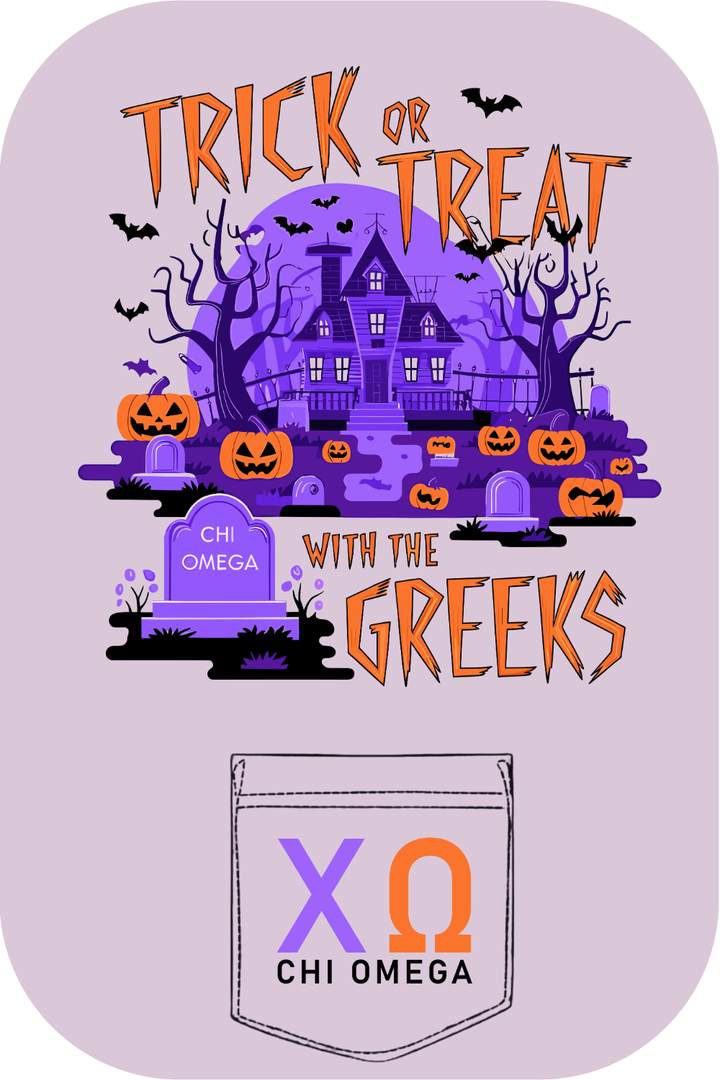 Custom Trick Or Treat With The Greeks
