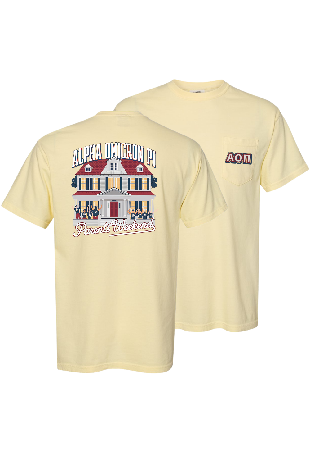 Custom Alpha Omicron Pi Parents Weekend