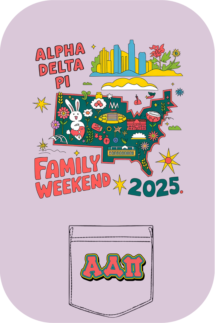 Custom Alpha Phi Delta Family Weekend
