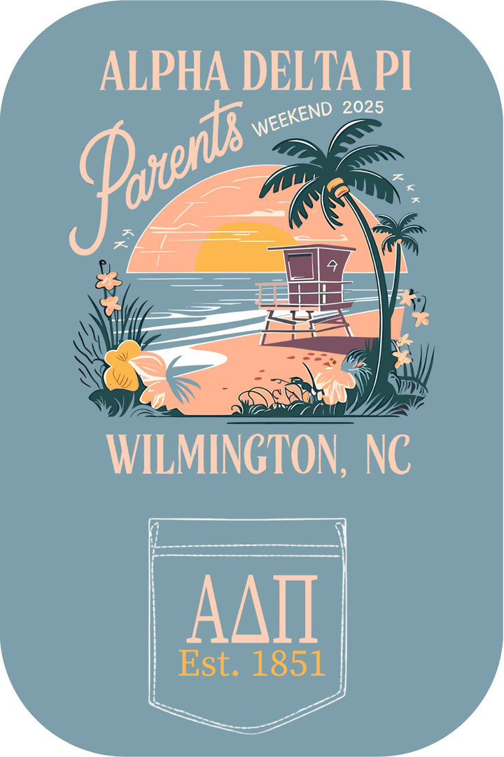 Custom Alpha Delta Pi Parents Weekend