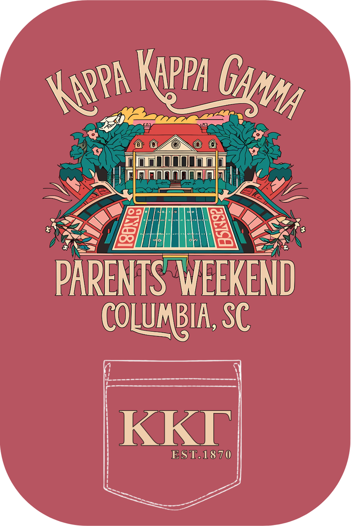 Custom Kappa Kappa Gamma Parents Weekend