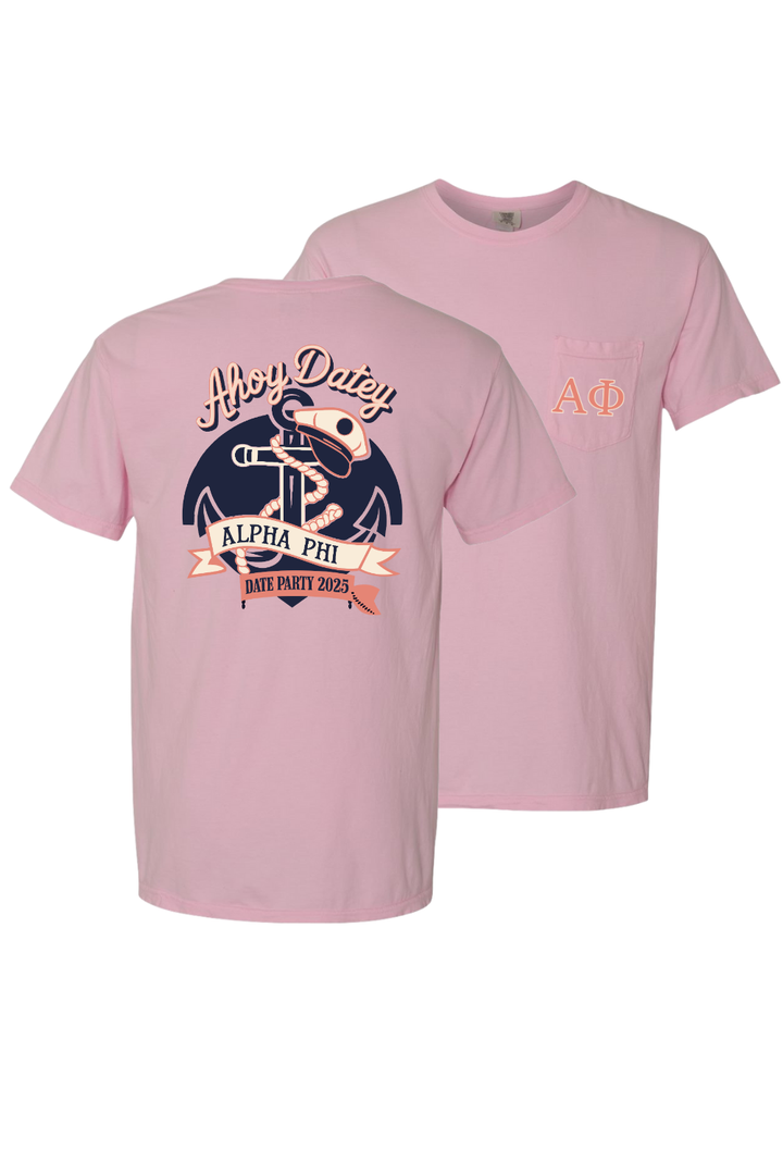 Custom Ahoy Datey Alpha Phi Date Party