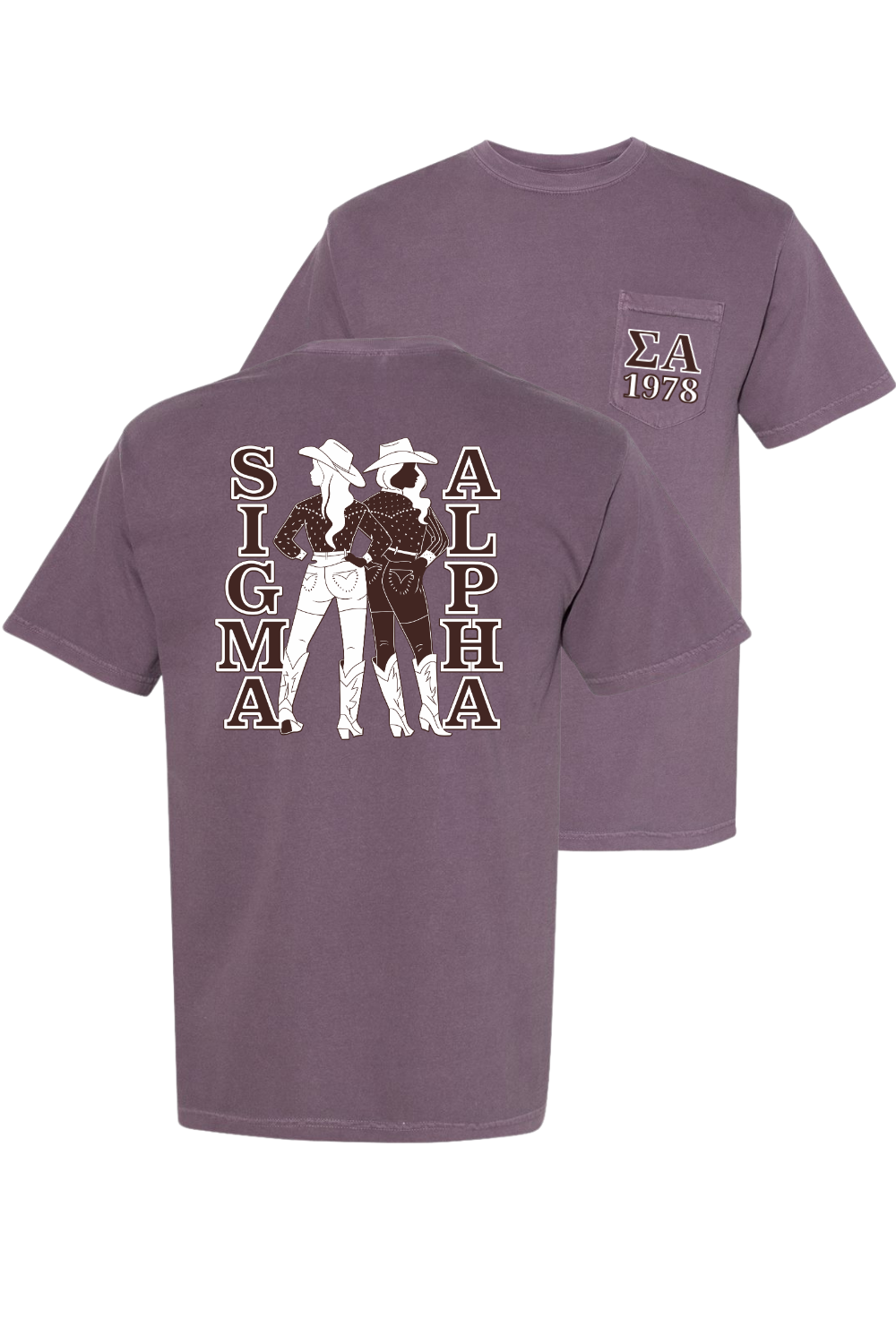 Custom Sigma Alpha Cowgirl