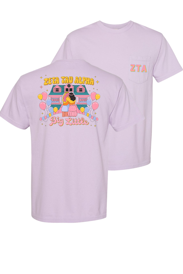 Custom Zeta Tau Alpha Big Little