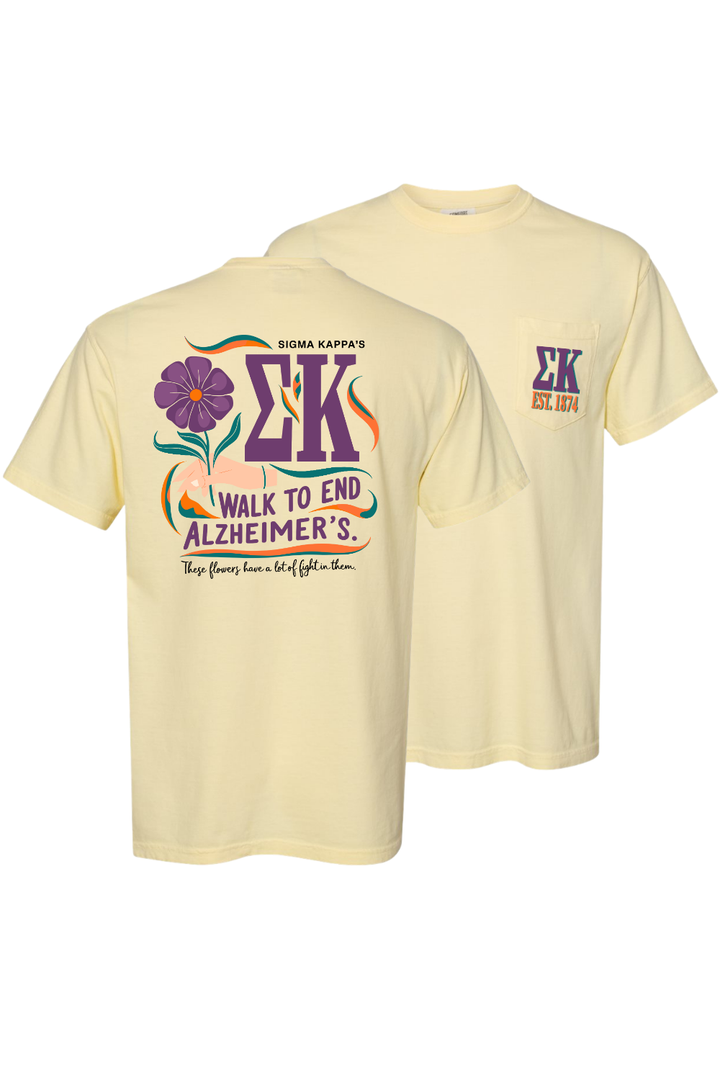 Custom Sigma Kappa Walk To End Alzheimer