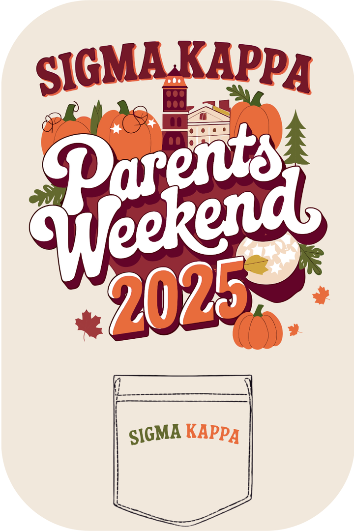 Custom Sigma Kappa Parents Weekend