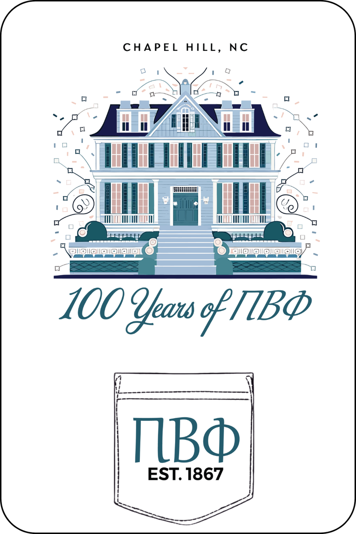 Custom 100 Years Of Pi Beta Phi