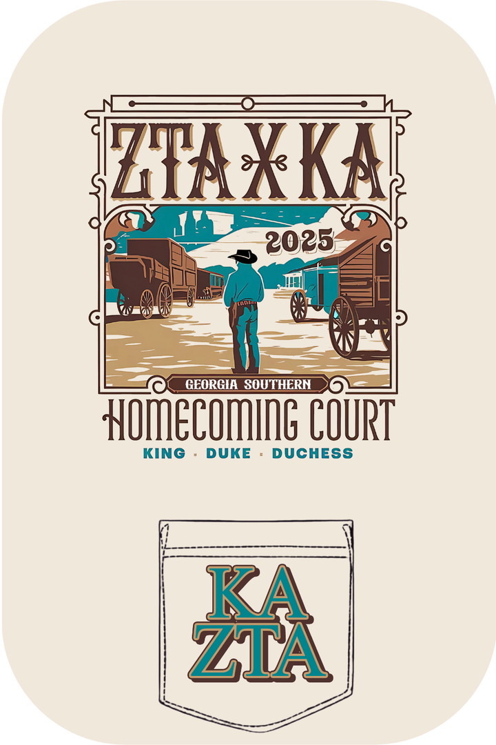 Custom ZTA X KA Homecoming Court