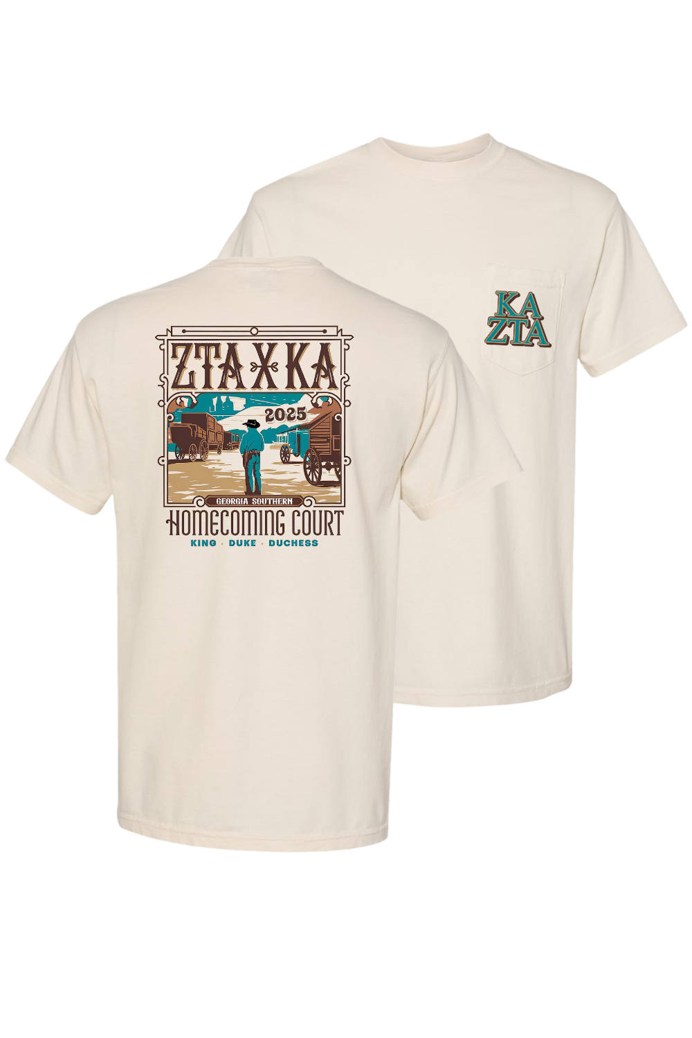 Custom ZTA X KA Homecoming Court