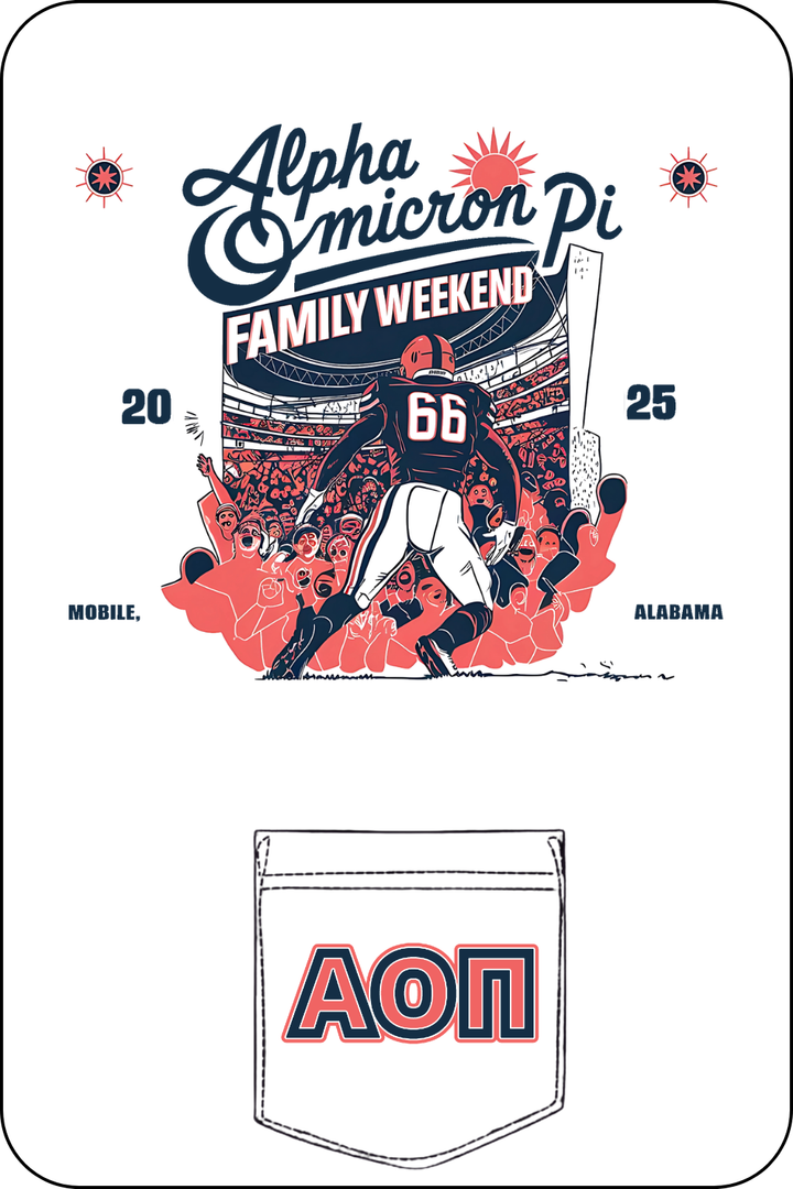 Custom Alpha Omicron Pi Family Weekend
