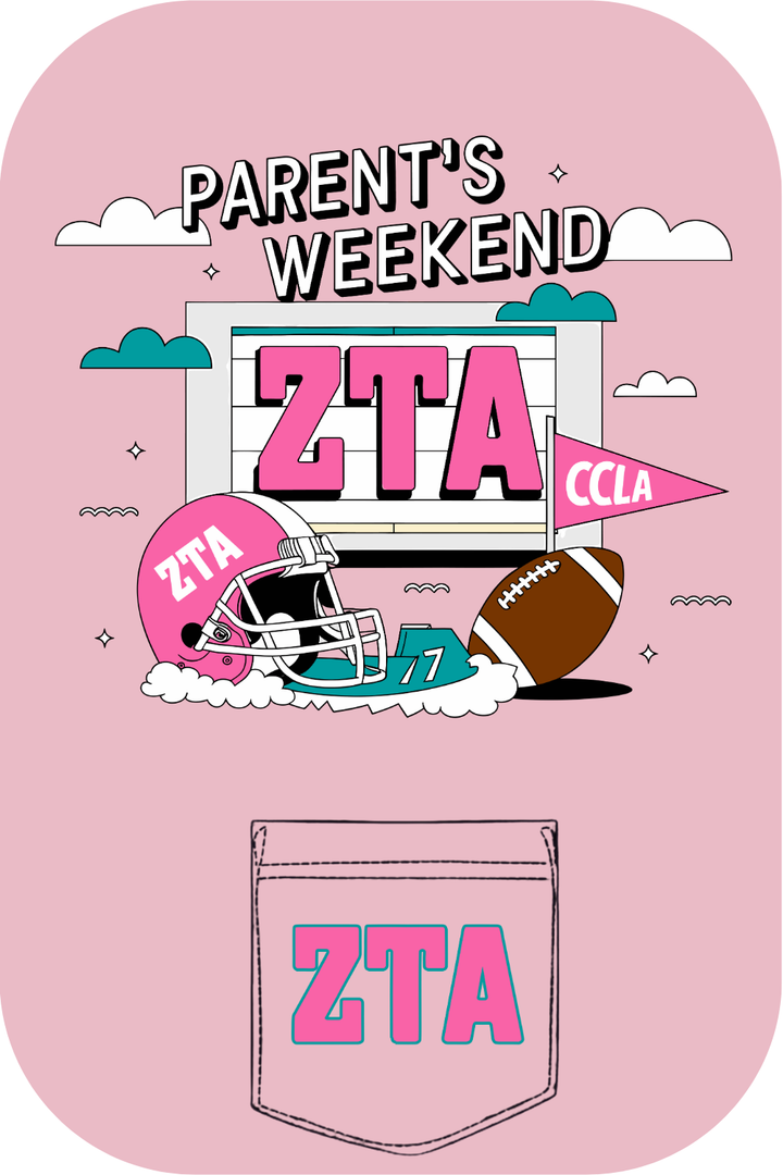Custom Parents Weekend ZTA