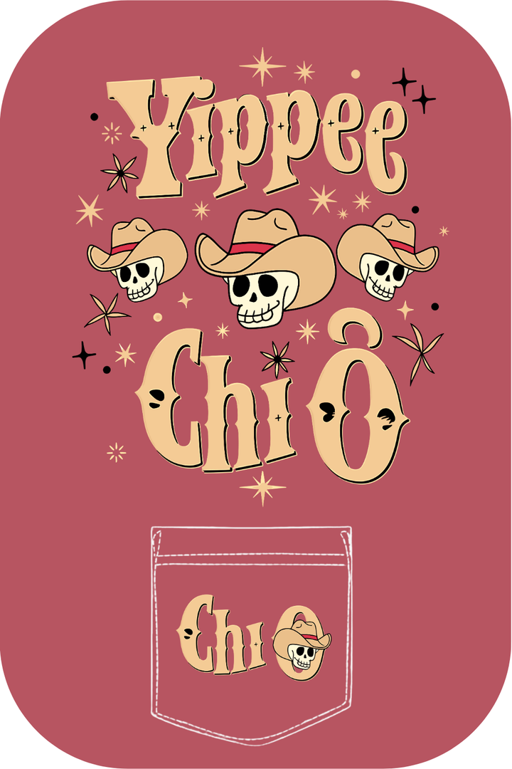 Custom Yippee Chi Omega