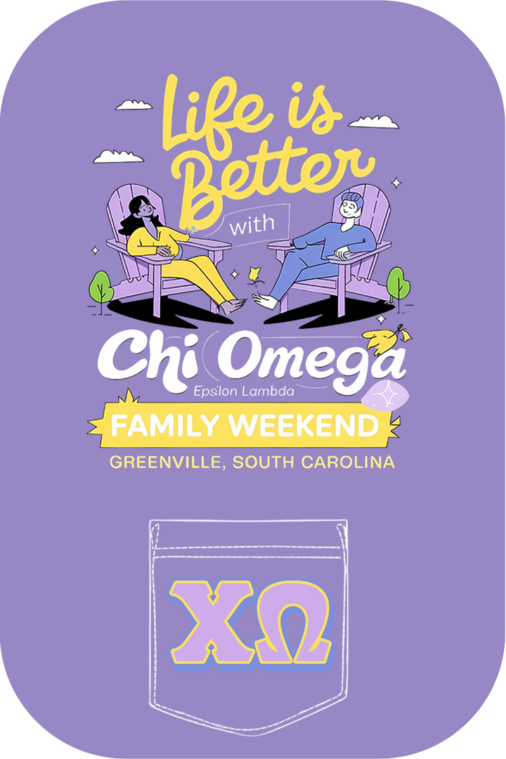 Custom Life Is Better With Chi Omega