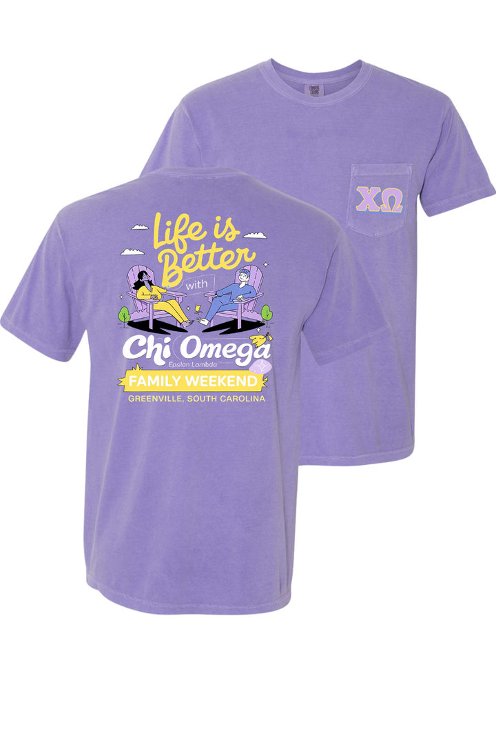 Custom Life Is Better With Chi Omega