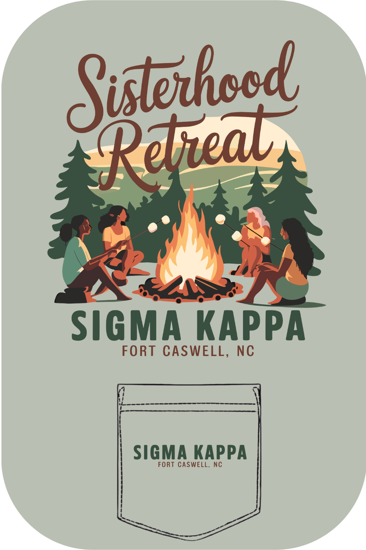 Custom Sisterhood Retreat Sigma Kappa