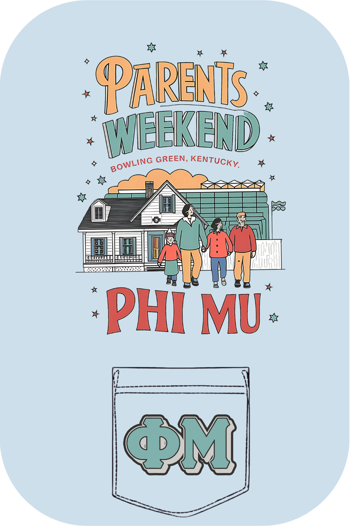 Custom Parents Weekend Phi Mu