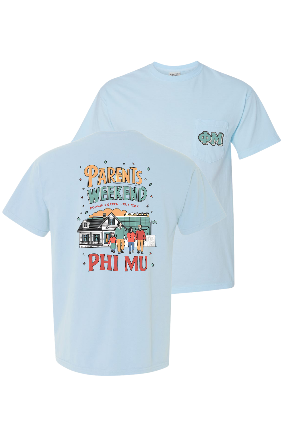 Custom Parents Weekend Phi Mu