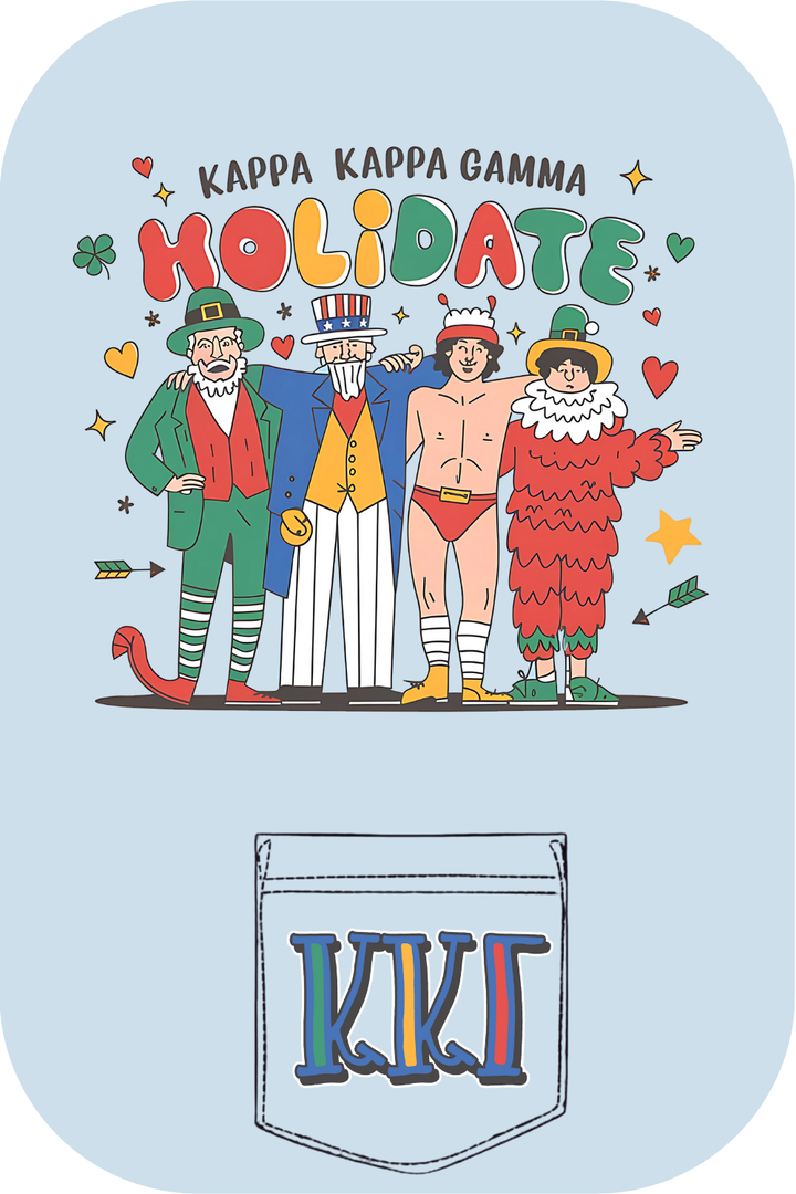 Custom Kappa Kappa Gamma Holidate