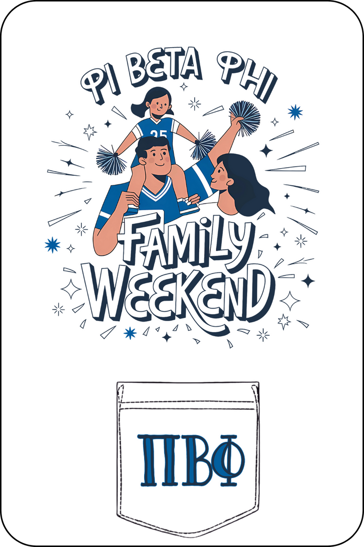 Custom Pi Beta Phi Family Weekend