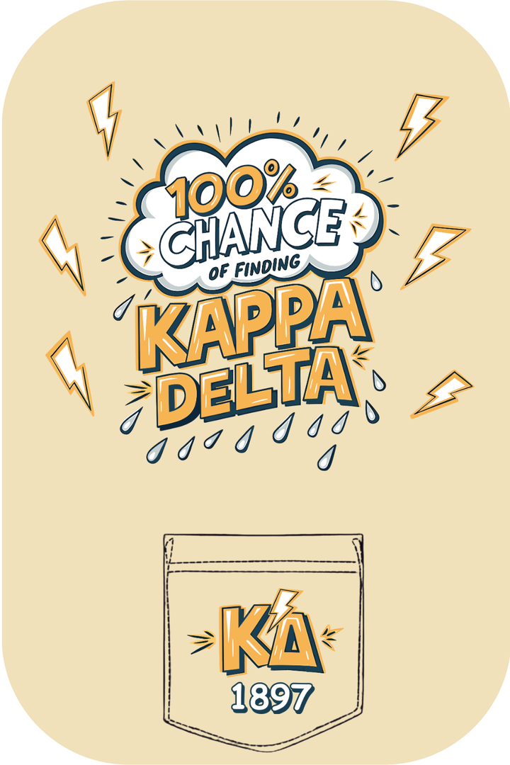 Custom 100% Chance Of Finding Kappa Delta