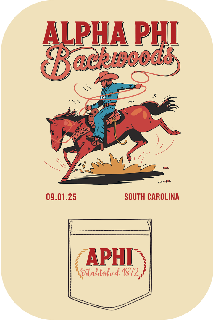 Custom Alpha Phi Backwoods