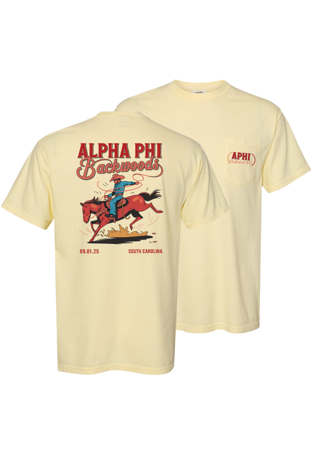 Custom Alpha Phi Backwoods