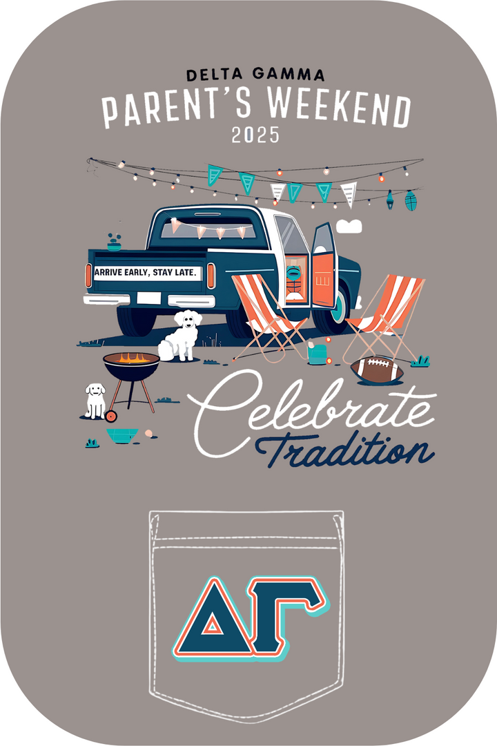 Custom Delta Gamma Parent's Weekend