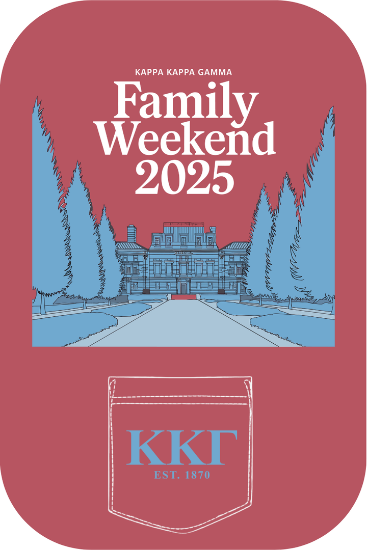 Custom Kappa Kappa Gamma Family Weekend