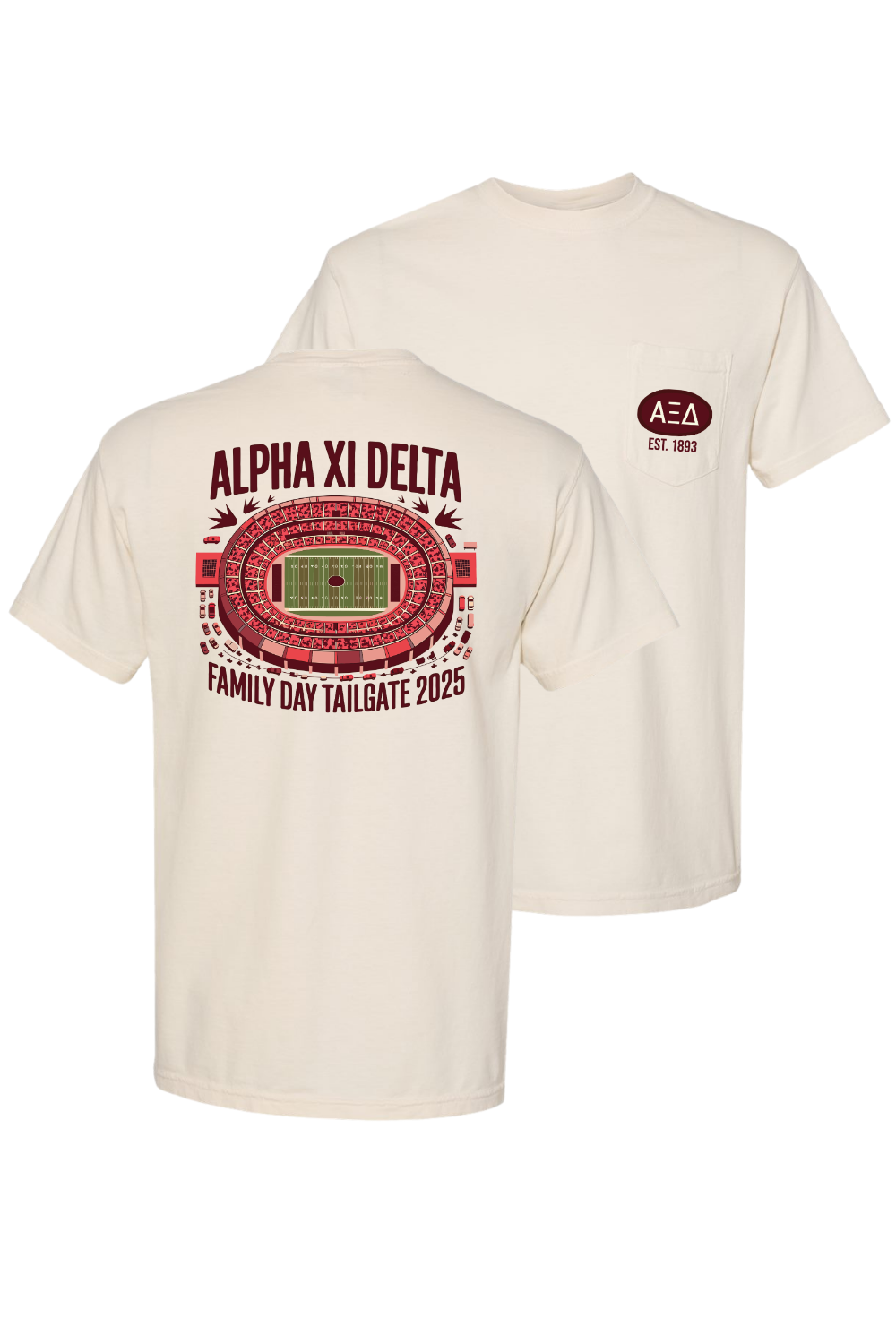 Custom Alpha Xi Delta Family Day Tailgate