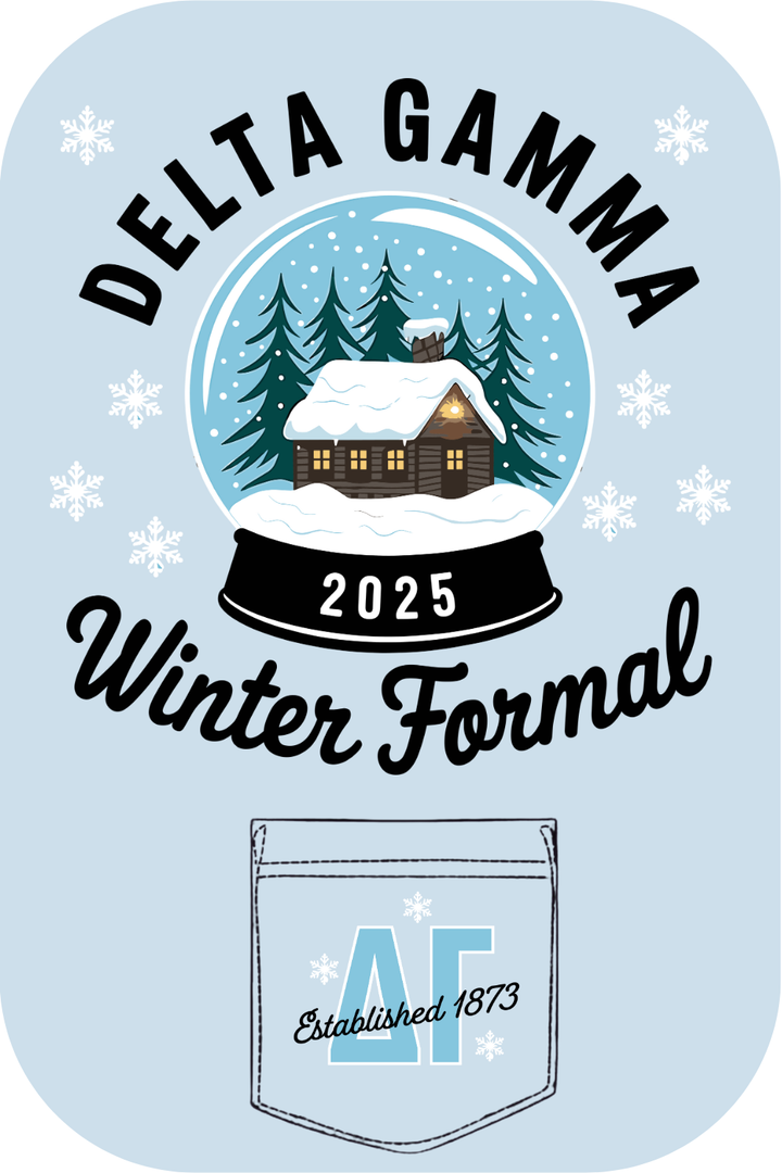Custom Delta Gamma Winter Formal