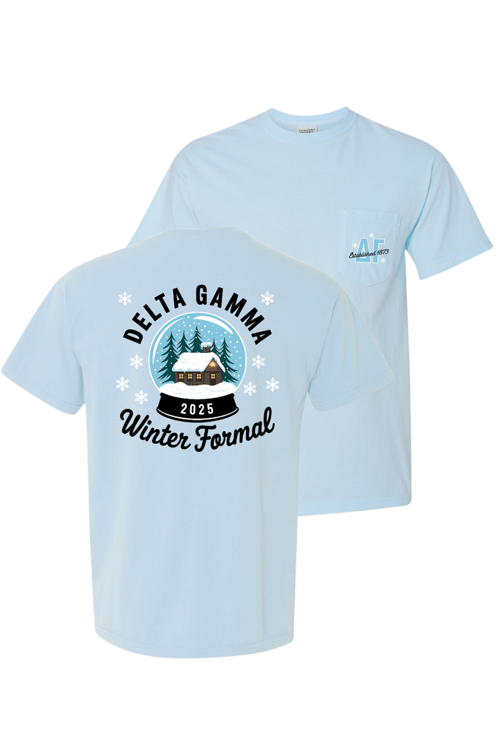 Custom Delta Gamma Winter Formal