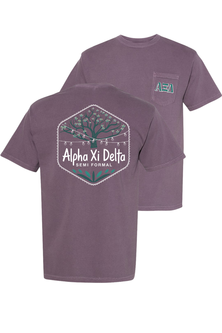 Custom Alpha Xi Delta Semi-Formal