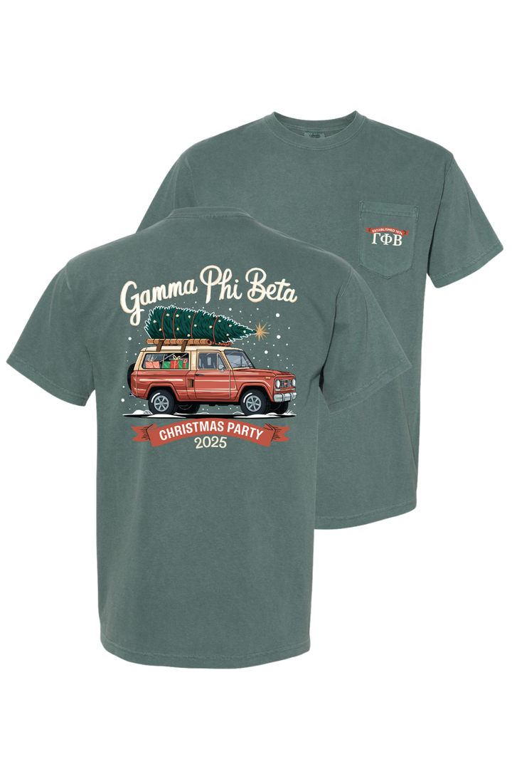 Custom Gamma Phi Beta Christmas Party