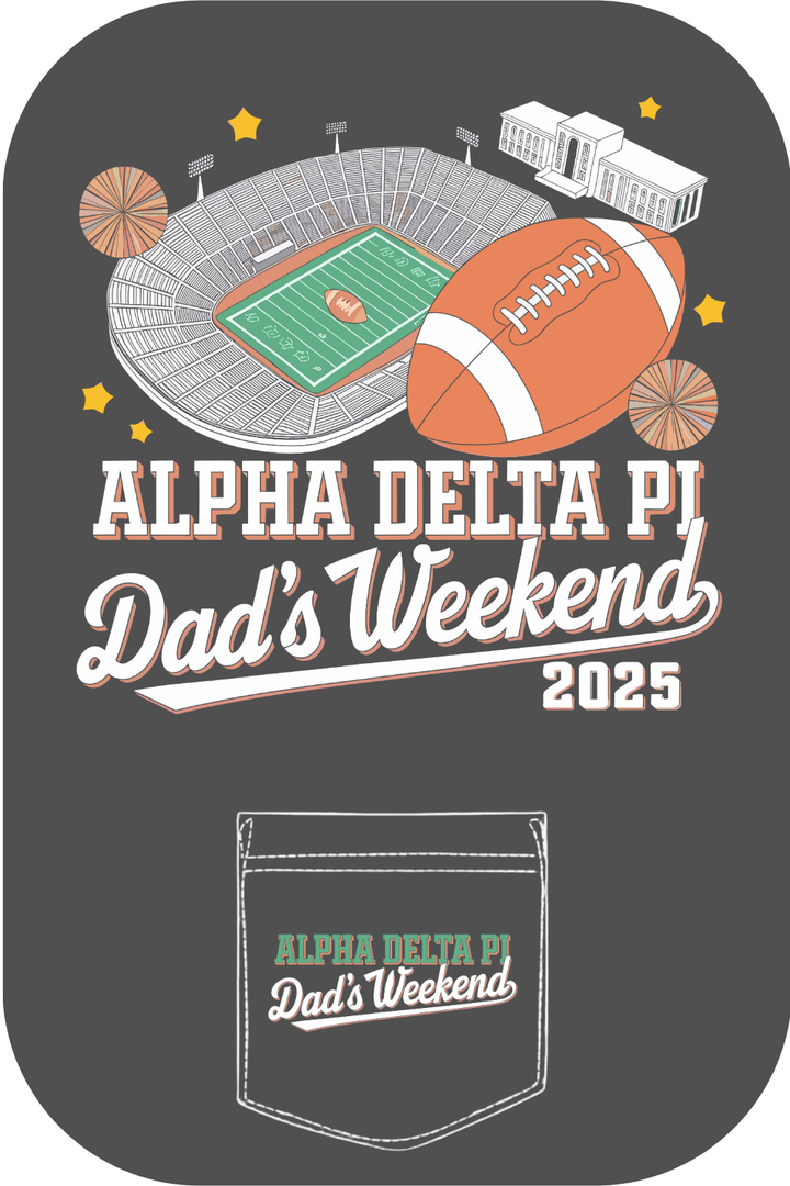 Custom Alpha Delta Pi Dad's Weekend
