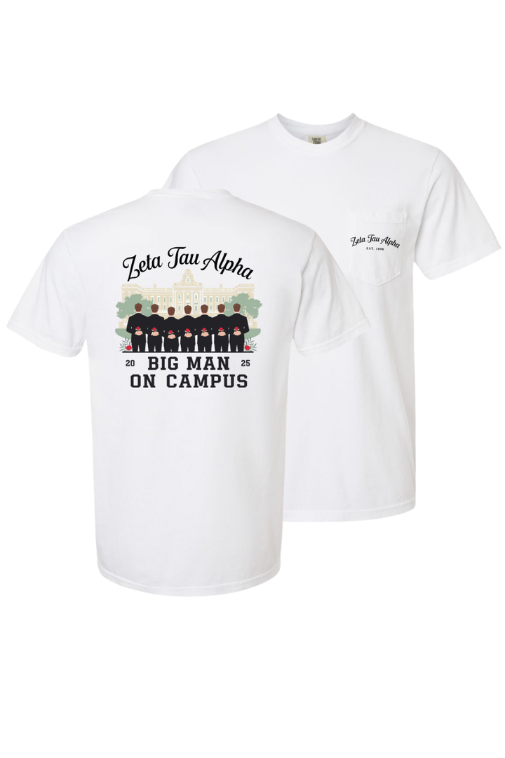 Custom Zeta Tau Alpha Big Man On Campus