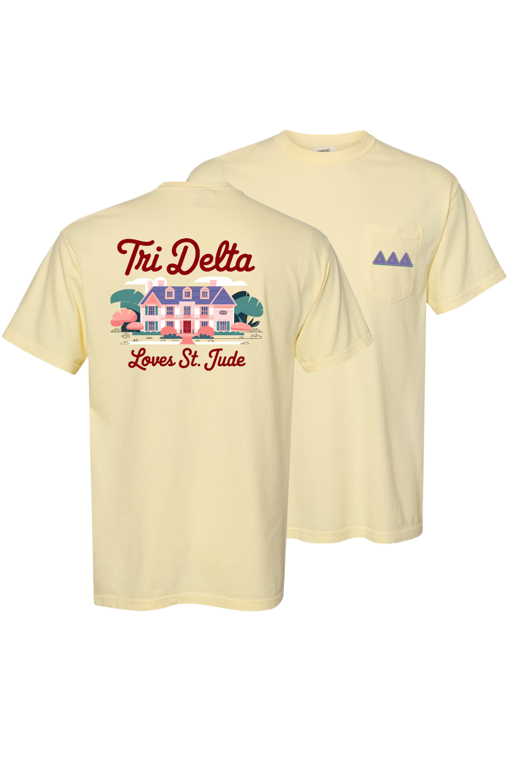 Custom Tri Delta Loves St. Jude