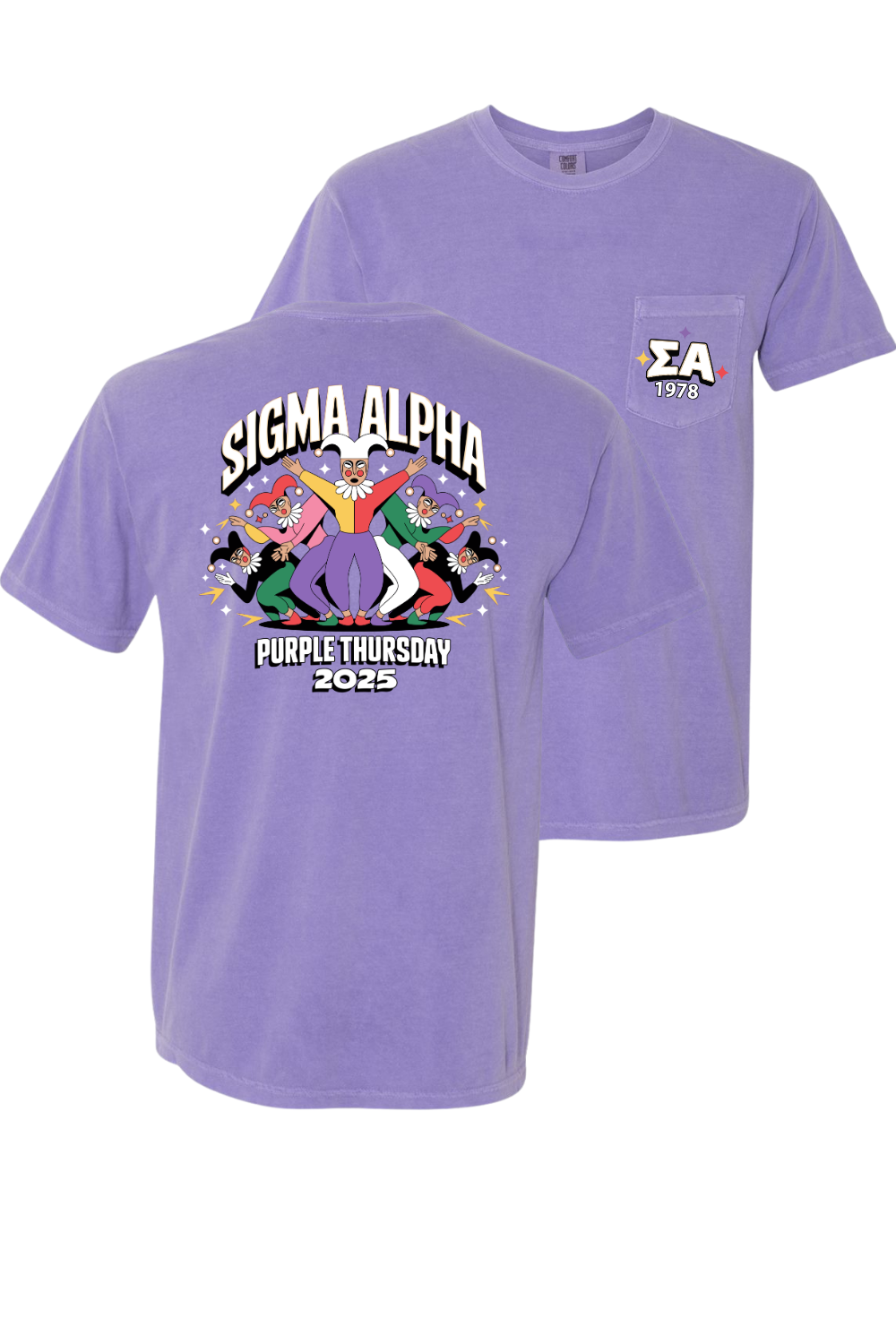Custom Sigma Alpha Purple Thursday