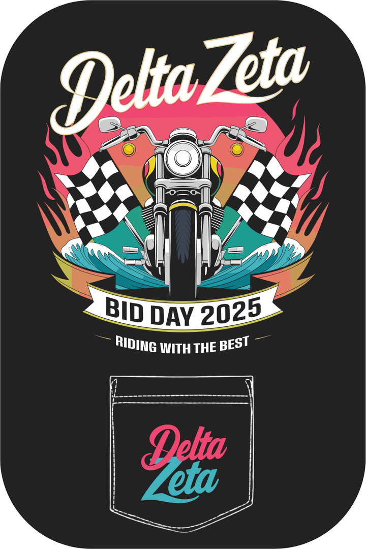 Custom Delta Zeta Bid Day