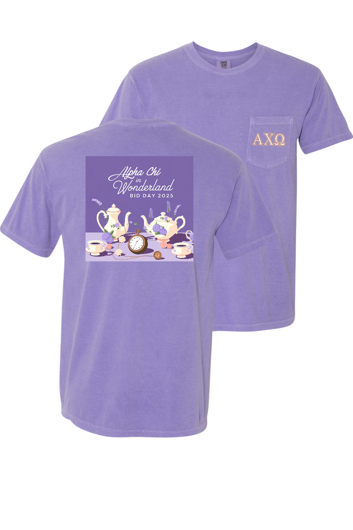 Custom Alpha In Wonderland Bid Day