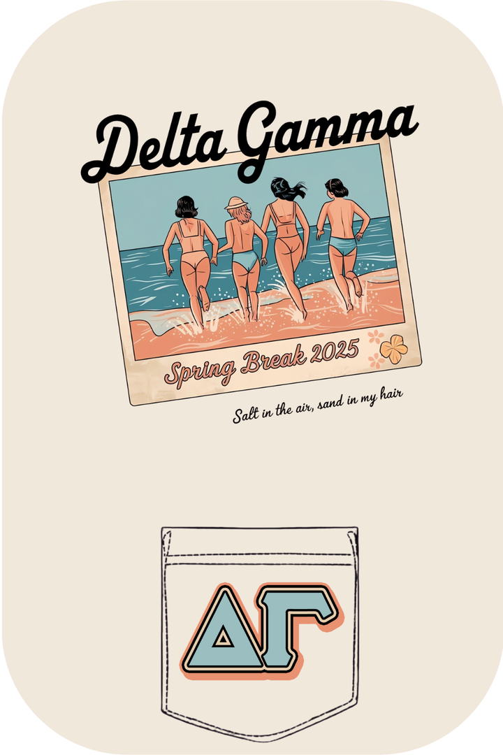 Custom Delta Gamma Spring Break