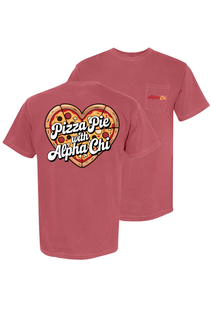 Custom Pizza Pie With Alpha Chi