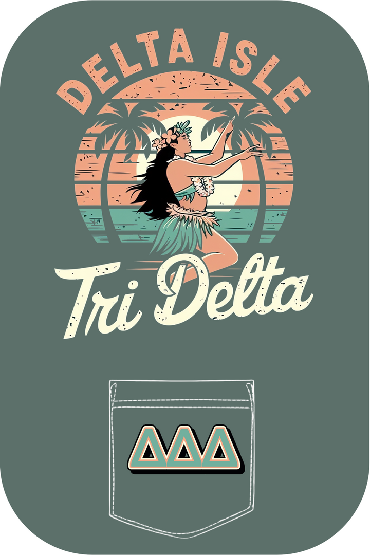 Custom Delta Isle Tri Delta