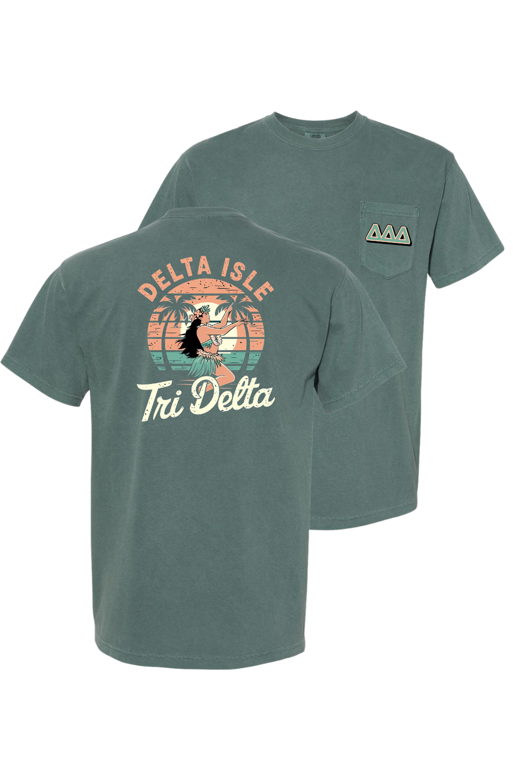 Custom Delta Isle Tri Delta