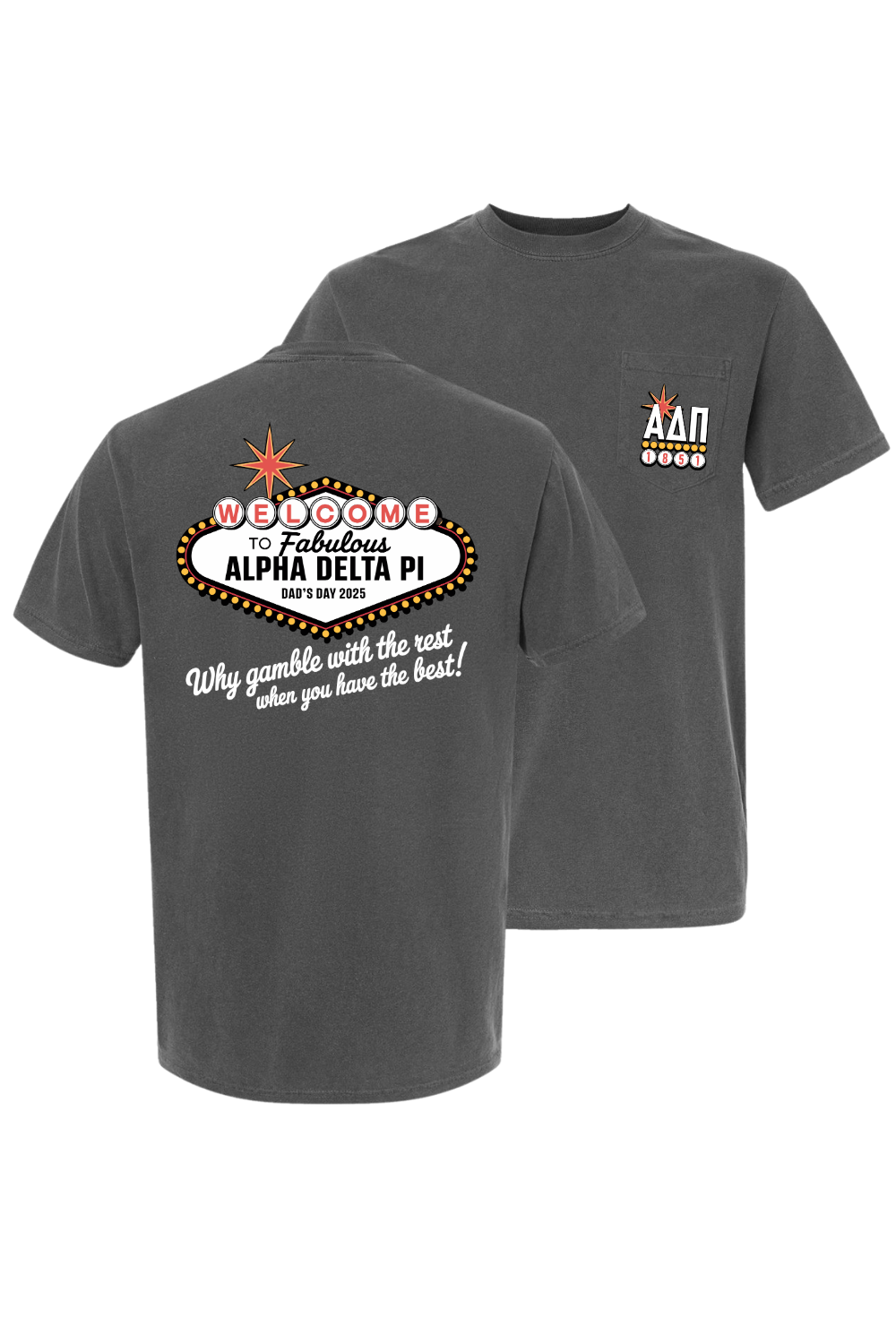 Custom Fabulous Alpha Delta Pi Dad's Day