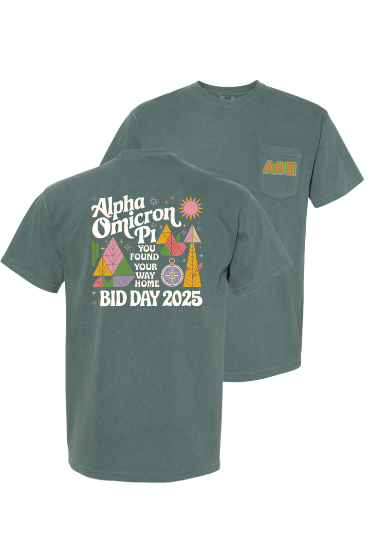 Custom Alpha Omicron Pi Bid Day