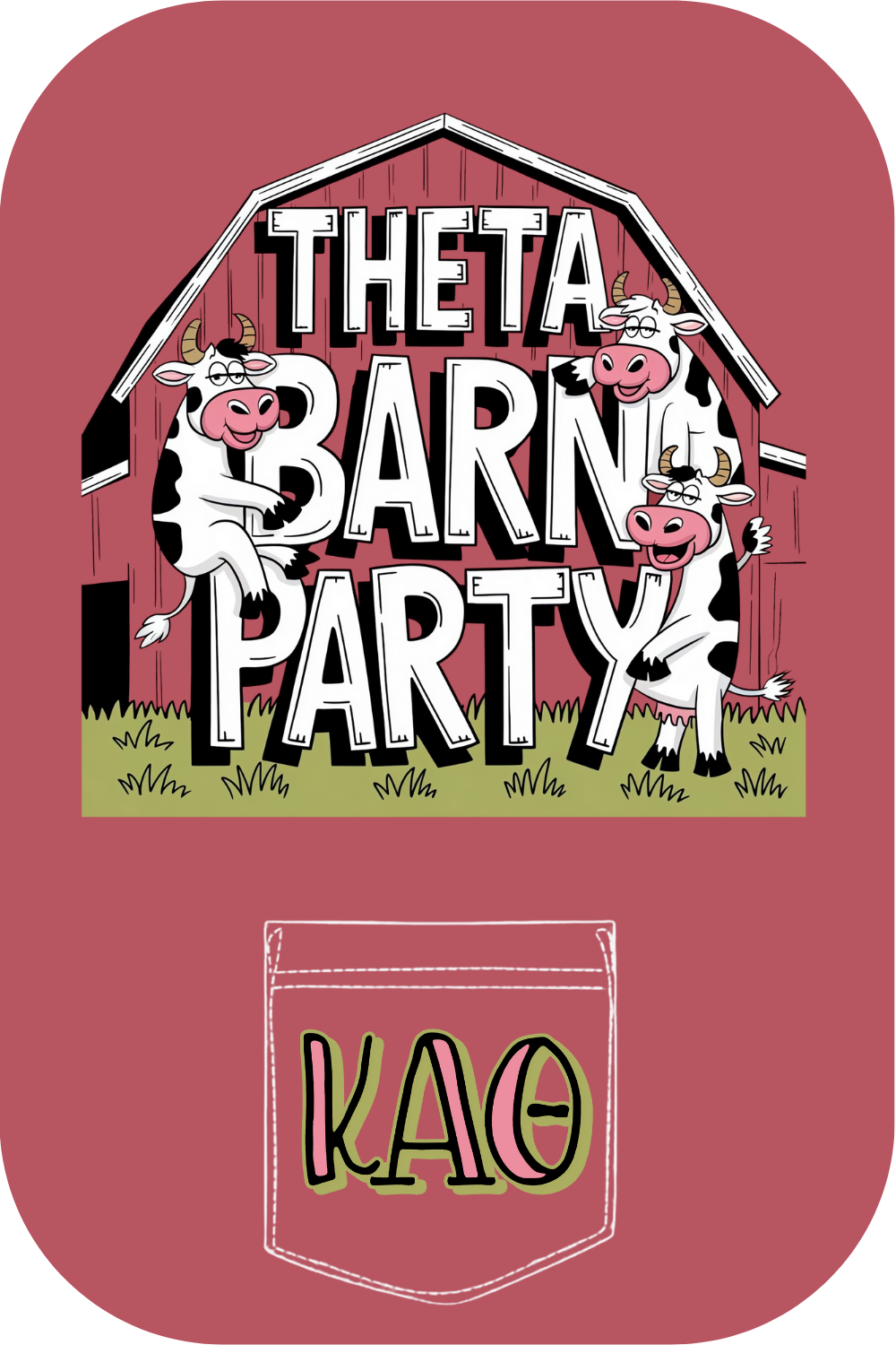 Custom Theta Barn Party