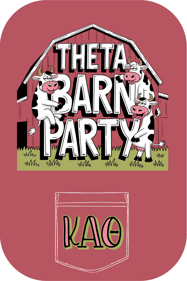 Custom Theta Barn Party